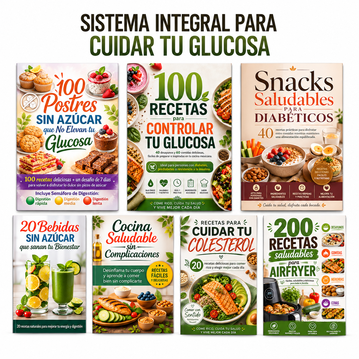 Sistema integral para cuidar tu glucosa